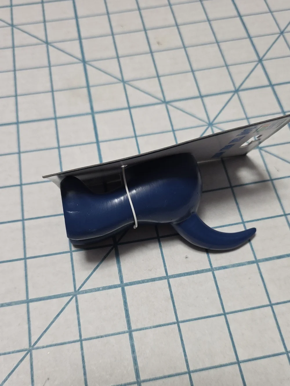 I'm A Lucky Dog Navy Blue Tail Wall Hook - Playful Home Hook, NIP #2 Of 2